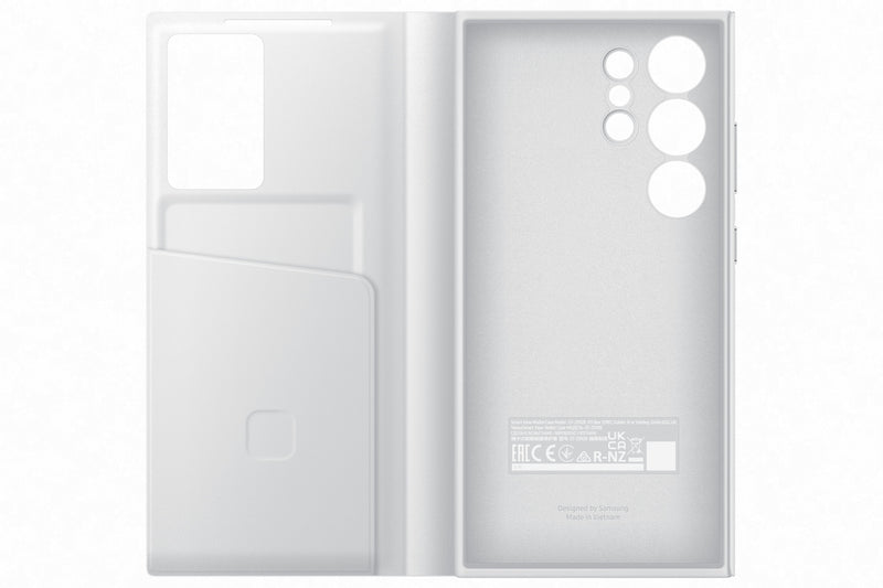 Samsung Galaxy S24 Ultra Smart View Wallet Case White