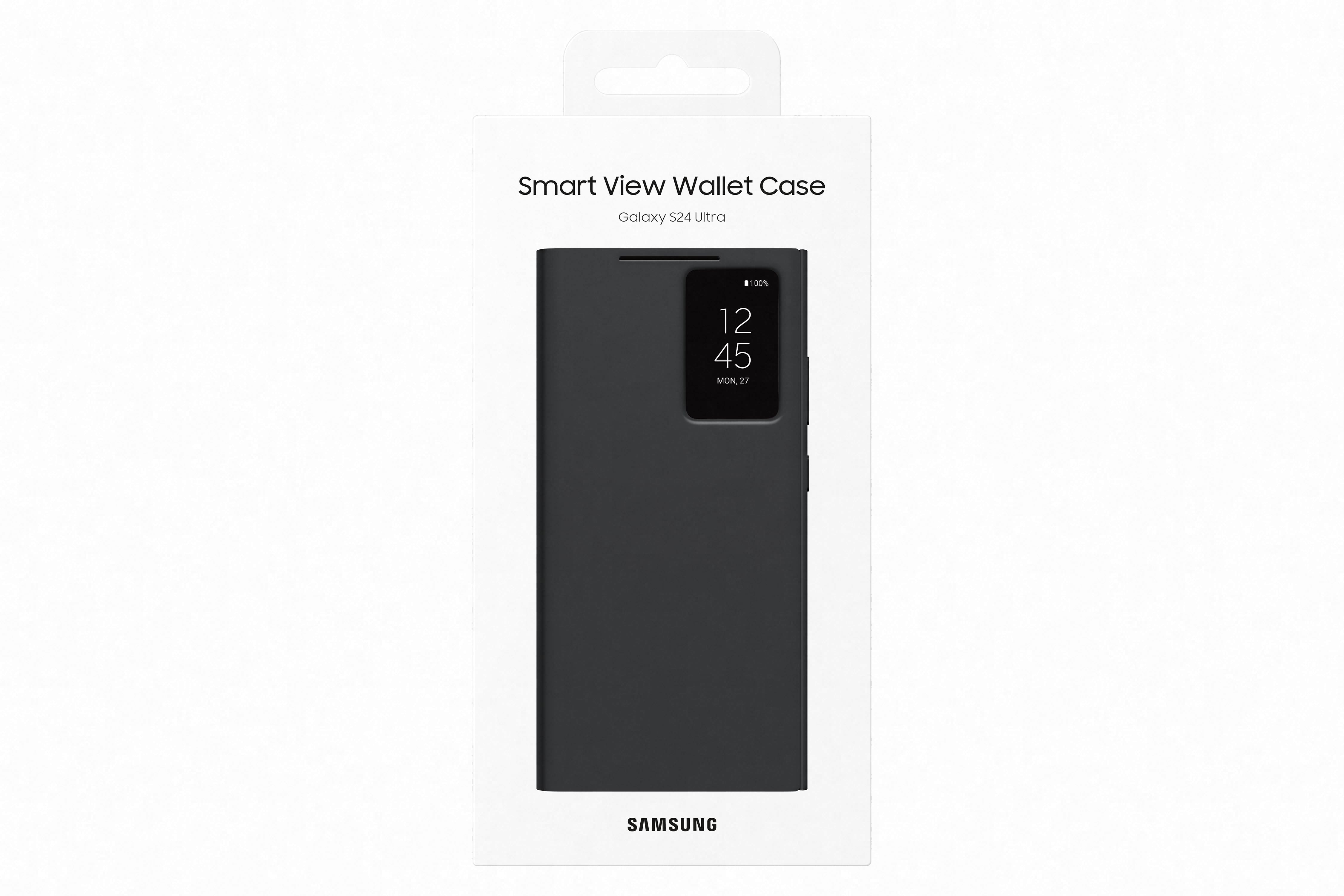 Samsung Galaxy S24 Ultra Smart View Wallet Case Black