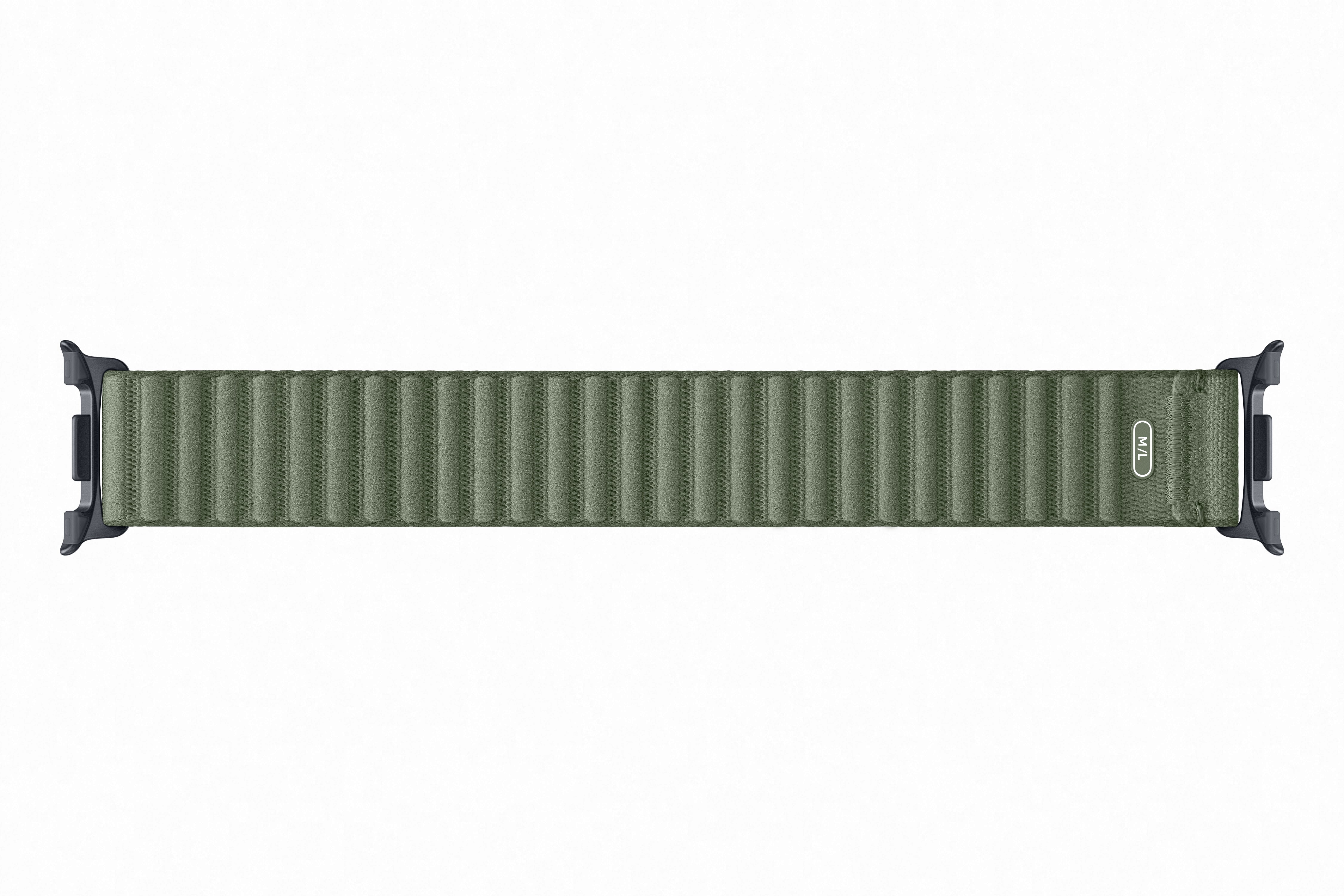 Watch9 44mm Fabric (M/L) Band-Olive  