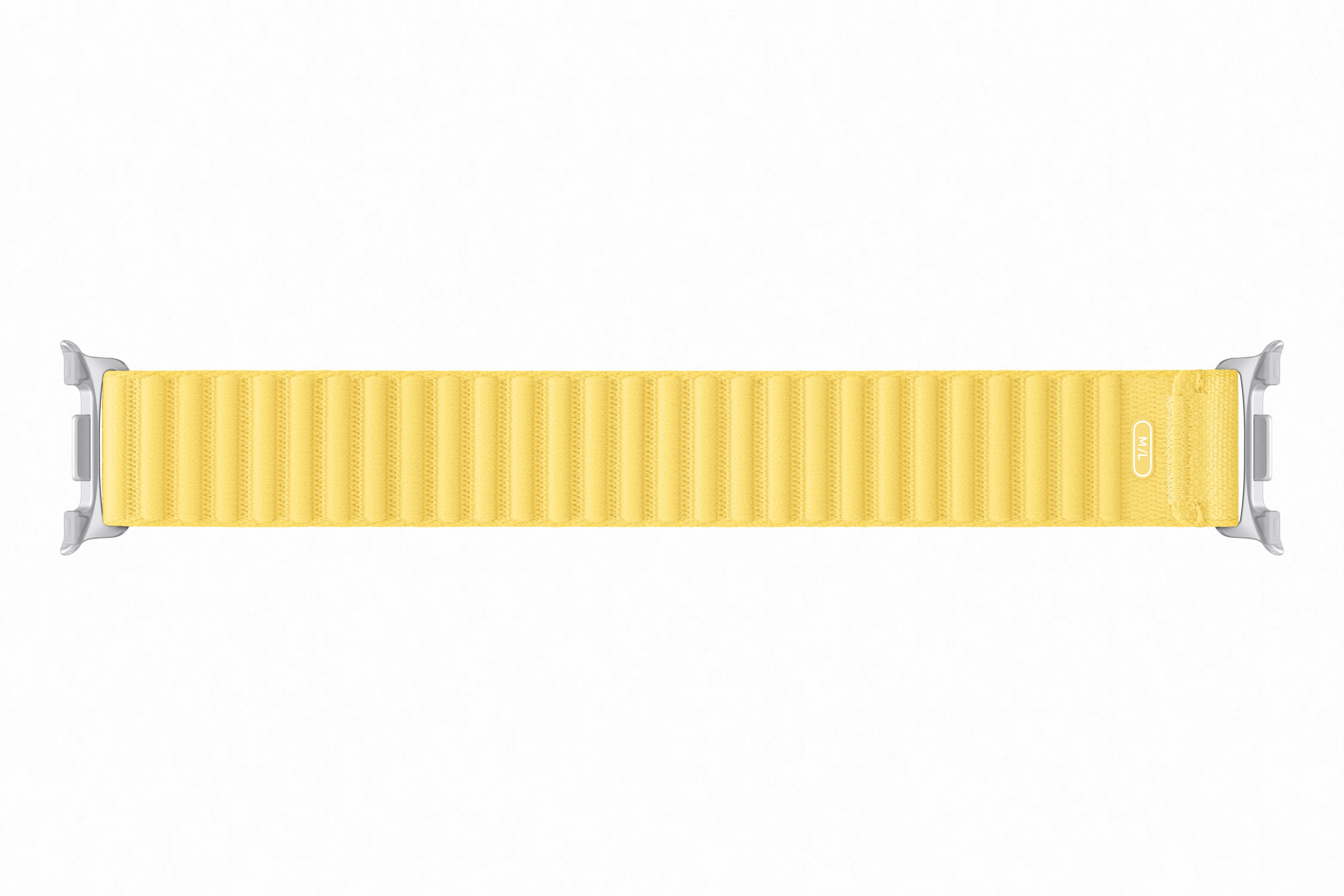Watch9 44mm Fabric (M/L) Band-Yellow  