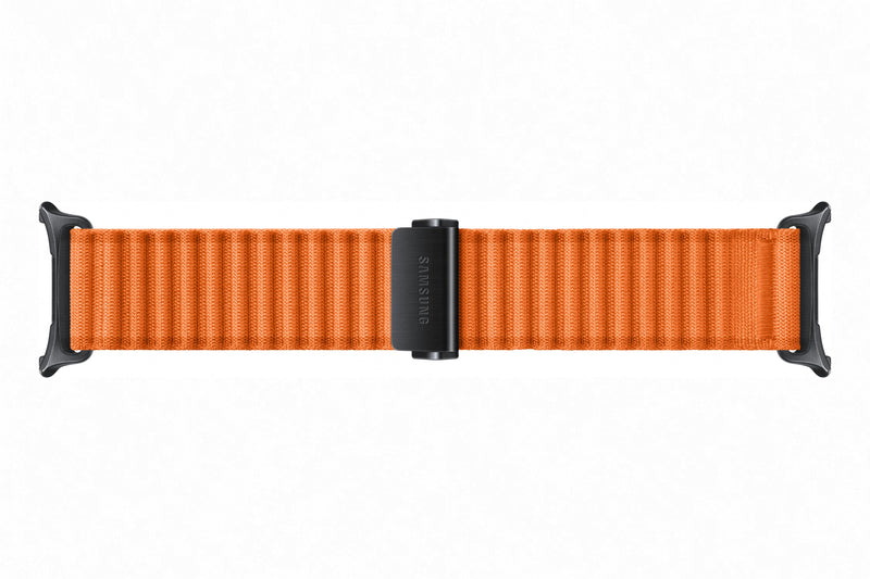 Samsung Galaxy Strap Watch Ultra Fabric Band Orange