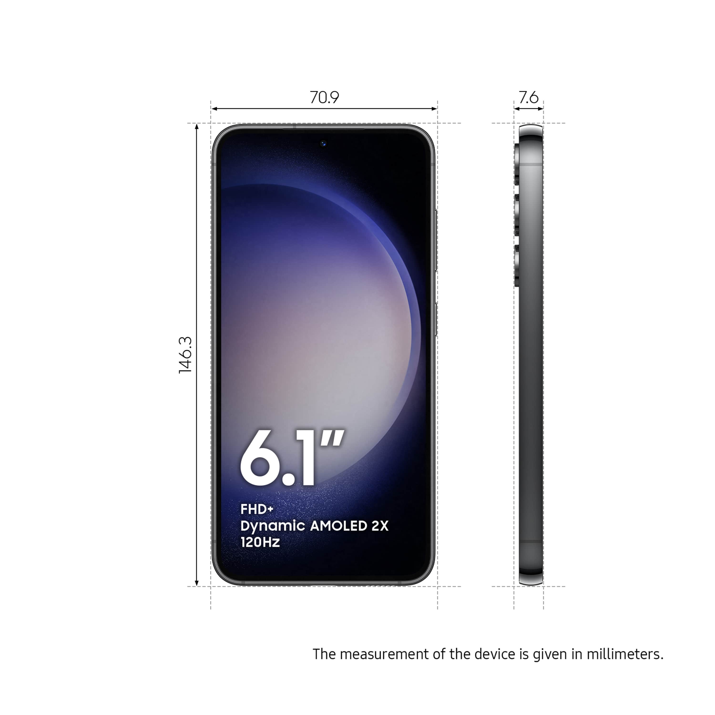 Samsung Galaxy S23 5G 8GB 256GB Phantom Black