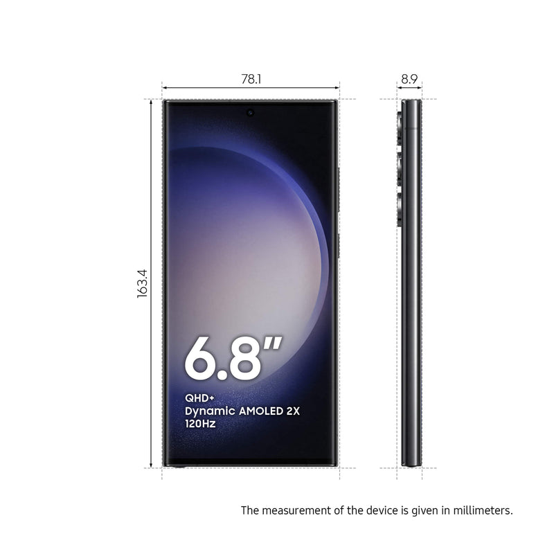 Samsung Galaxy S23 Ultra 5G 12GB 256GB Phantom Black