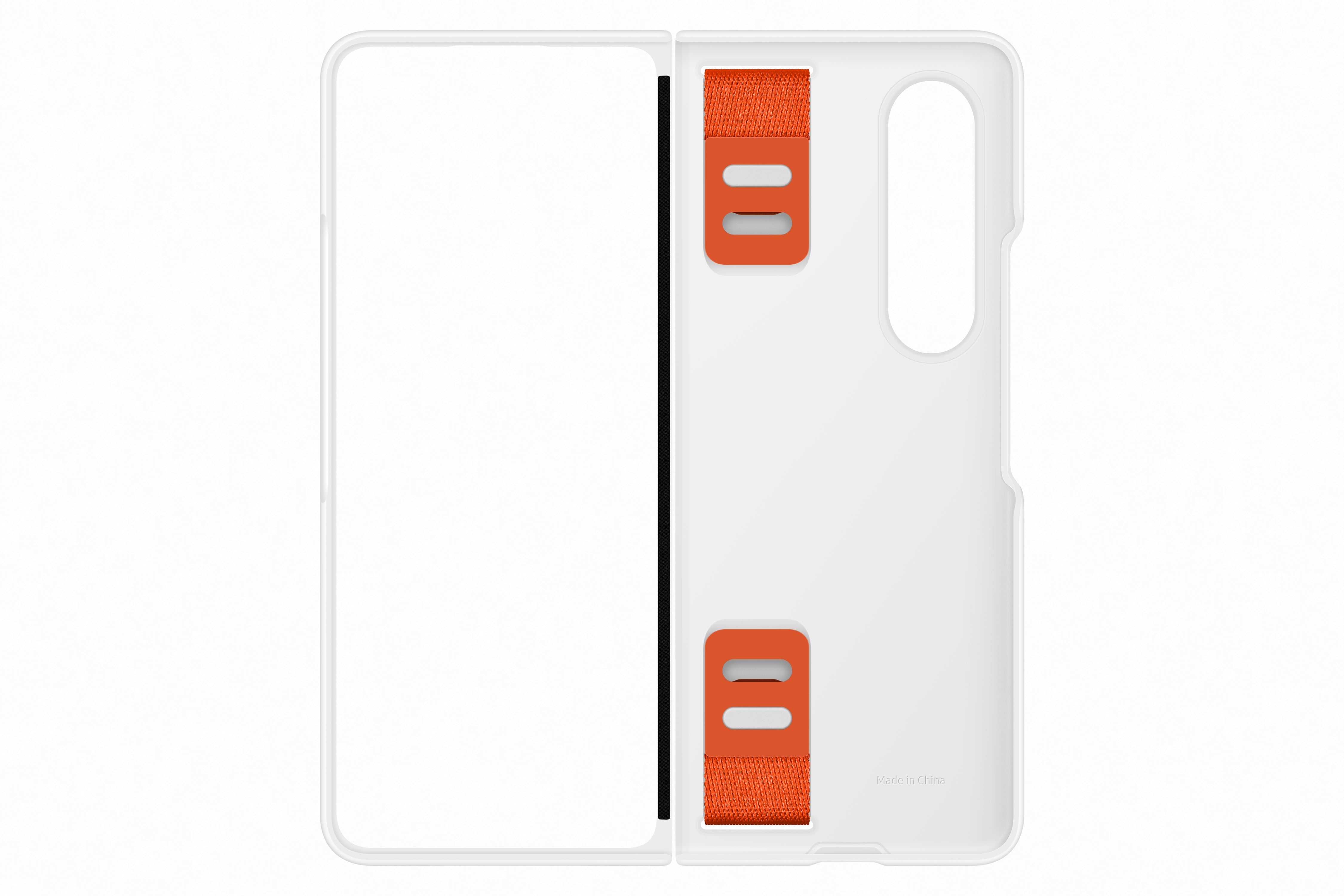 Samsung Galaxy Fold 4 Silicone Grip Cover White