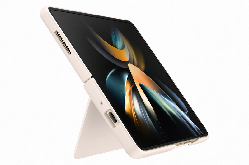 Samsung Galaxy Fold 4 Slim Standing Cover Sand