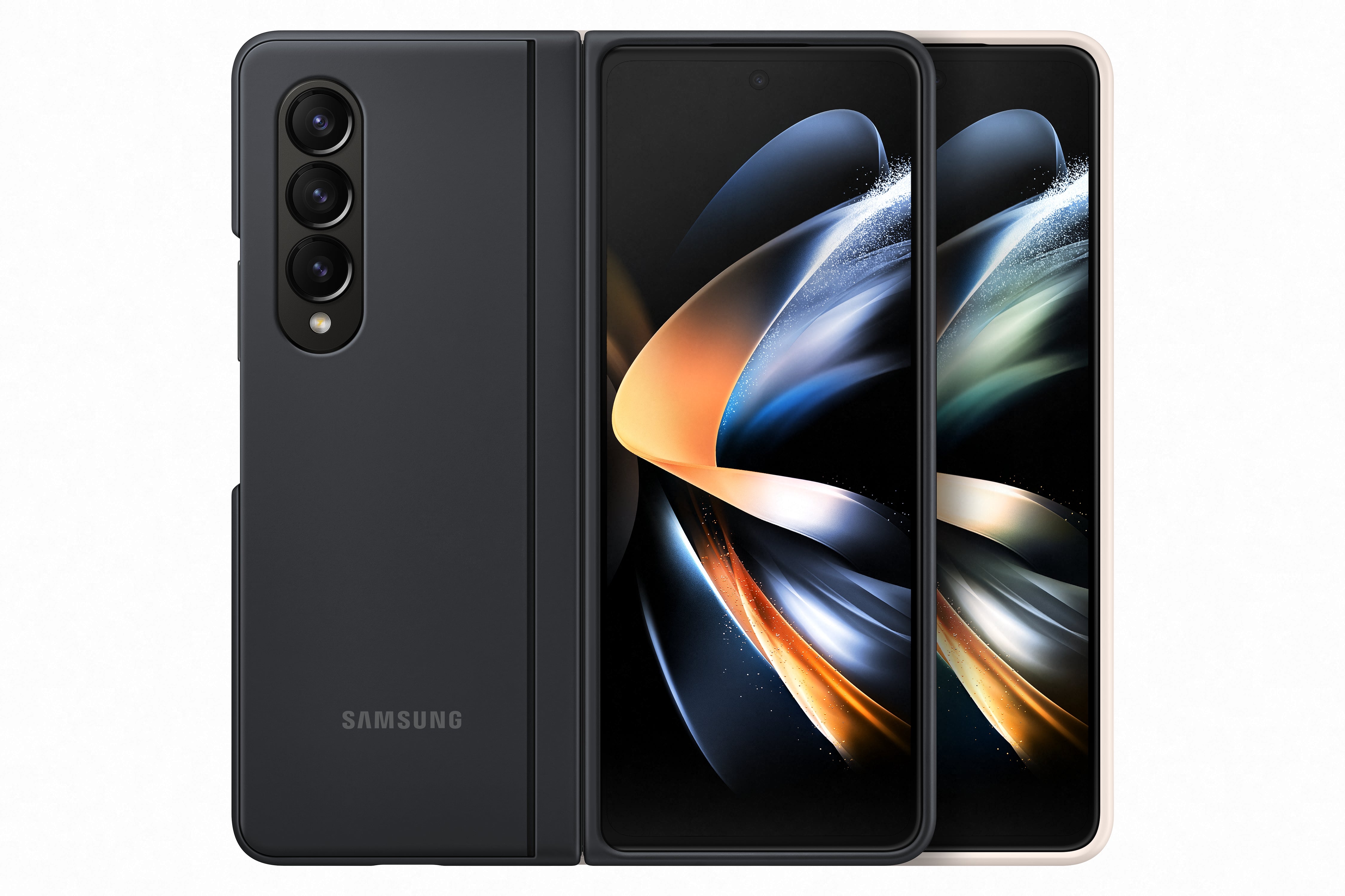 Samsung Fold 4 Slim Standing Cover Black