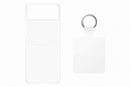 Samsung Galaxy Flip 4 Clear Cover with Ring Transparent