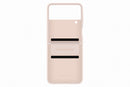 Samsung Galaxy Flip 4 Flap Leather Peach Cover