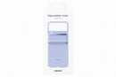 Samsung Galaxy Flip 4 Flap Leather Cover Serenity Purple