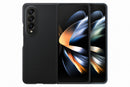 Samsung Galaxy Fold 4 Leather Cover Black