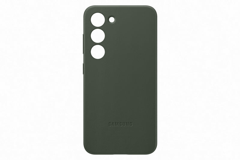 S23 Leather Cover Green Case