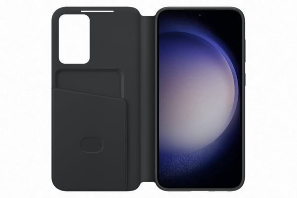 S23 Plus Smart View Wallet Case BLACK