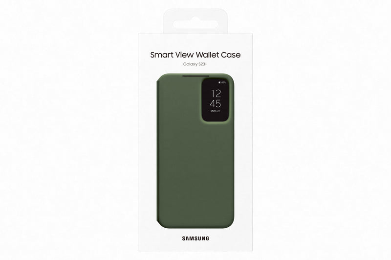 S23 Plus Smart View Wallet Case GREEN